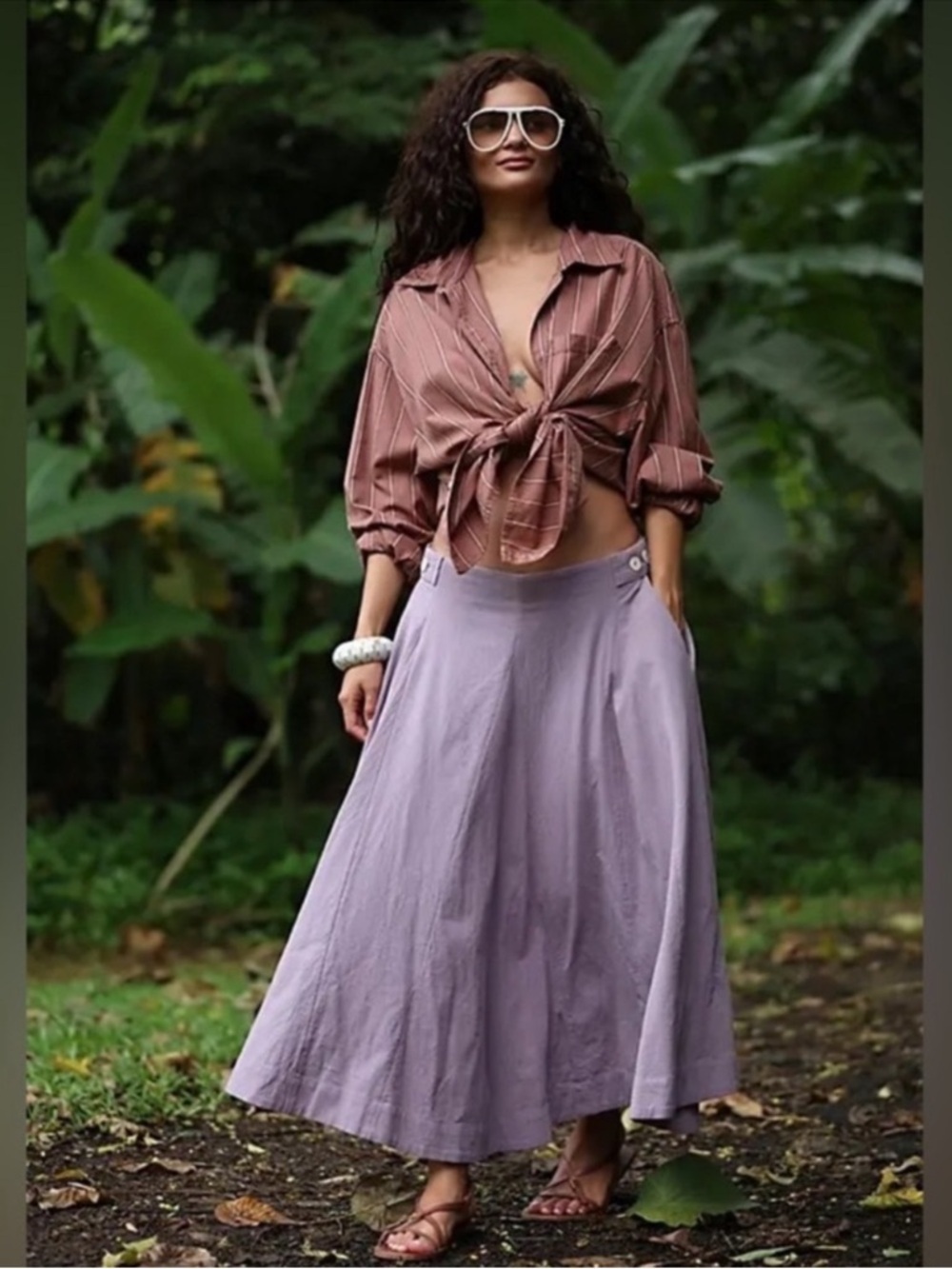 Free People Free-Est Margaux Midi Circle Skirt